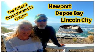 Oregon Coast! Newport, Depoe Bay, Lincoln City! Whales and Sea Lions Galore!! Kite Festival!!