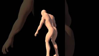 Back Bone 3D Animation video Human body #shorts