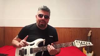 JC Blues Channel 5 licks  "Pat Metheny" Guitar Synthe sound Lick N 23 Solo Are you Going with me