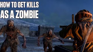 HOW TO GET KILLS AS A ZOMBIE IN WARZONE - Strategy to Get Kills AS A Zombie in Warzone - CoD MW S6