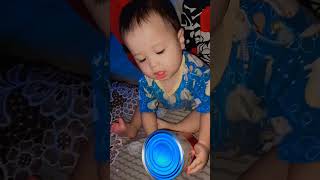 Bayik mau bongkar tabungan #shortsyoutube #ytshorts #baby #celengan #tabungan