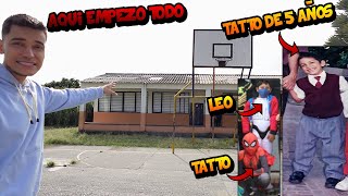 VOY A MI PRIMER COLEGIO *Tenía 5 años y conocí a Leo* - TATTO VLOGS