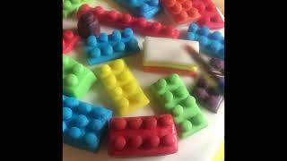 How To Make Lego Cake / Fondant Lego Birthday Cake / Lego Birthday Cake / Làm Bánh Sinh Nhật Lego