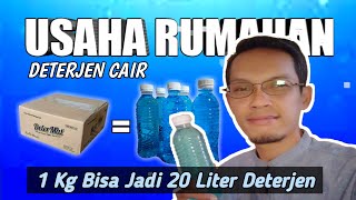 Cara Pembuatan Deterjen Cair DeterMart