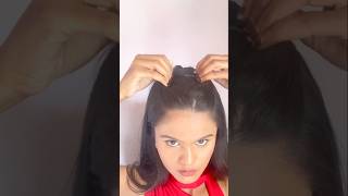 Try this Zigzag style 🎀🤍 #hairstyle #hairvideo #explore #zigzaghairstyle #shortsvideo #trending