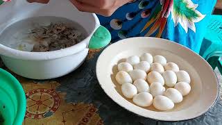 MASAK TEMPE TELUR PUYUH DI SAMBAL & REBUS BAYAM LIAR