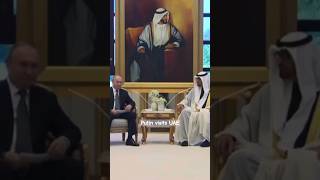 Putin visits UAE #putin #uae