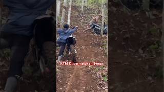 KTM 450 Nanjak di hina Vega STD 110 #remix #djremix #ktm450 #vegastd #ktmnanjak