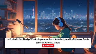 Lofi Music for Study/Work: Japanese Jazz, Ambient, and Lofi-House Beats