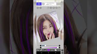 jenniekim smudge edit ft (lh) card ♠️ edit #trendingshorts #viralvideo #ibispaintx #jennieblackpink