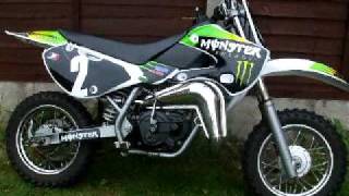 LEM 50cc Kids Scrambler with MONSTER graphics