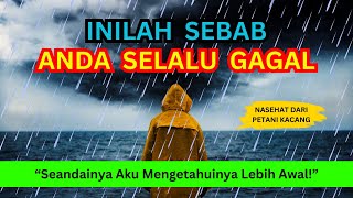 ANDA AKAN TAHU ALASAN KENAPA SELALU GAGAL DALAM HIDUP  ||  BIJAKSANA KEHIDUPAN