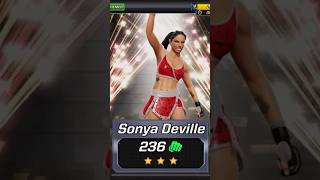 Unlocking a 3-star superstar Sonya Deville #shorts