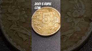 2001 5 Rupee old coin value