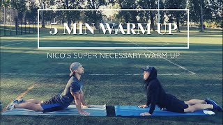 Nico's Super Necessary Athletic Warm Up #burpees #warm-up #workout