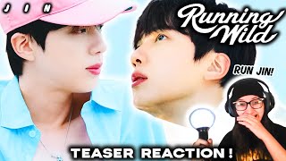 진 (Jin) 'Running Wild' Official Teaser Reaction ARMYMOO Reacts For The First Time!