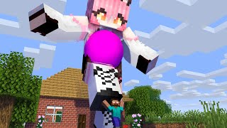 Tiny Prison Escape Challenge Vore Giant - Minecraft Animation