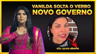 CANTORA VANILDA BORDIERI  SE Posiciona SOBRE O NOVO GOVERNO