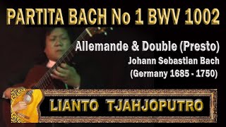 PARTITA No 1 BWV 1002 (Double) - JS Bach Lianto Tjahjoputro