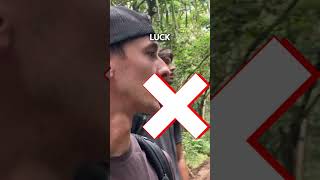 24 HR Jungle Survival (with just machete and hatchet) #shorts