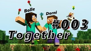 Let's Play Together: Minecraft [1080p|HD|German] #003 Häuser sind was Feines