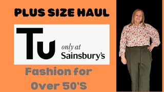 Tu at Sainsbury’s. NEW IN, Late Summer/Autumn 24 fashion haul. Plus Size uk 18/20. Over 50