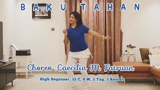 Baku Tahan - Line Dance / Choreo: Caecilia Maria Fatruan (GDC Merauke Papua Selatan- INA), Nov'24