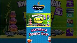 @SouthIndiaShoppingMall #pongal and #christmas Bumper draw and lucky draw #andhrapradesh