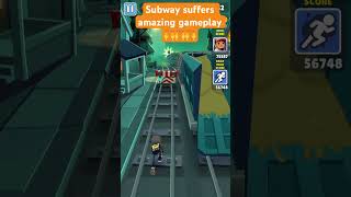 Subway suffers gameplay #gaming #shorts #subwasurfers #india#youtubeshorts