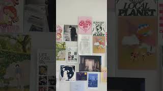 Room Decor Inspo 💙 #subscribe  #roomdecor #walldecor #artprints #yt #fyp #shorts #minivlog #vlogger