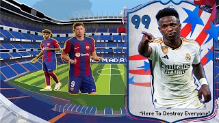 One Man is Enough! | Real Madrid vs FC Barcelona | AniFX | EA FC 24 | [ 1080p]