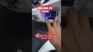 cara buka jok PCX160#honda #oneheart #pcx #pcx160 #matic #shorts #shortvideo #short #reels #mekanik