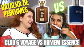 BATALHA ÉPICA: Natura Homem Essence Vs Club 6 Voyage. Qual vence essa batalha de perfumes nacionais