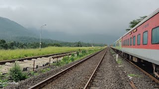 12051 Down Dadar Madgaon Janshatabdi Express Skipping Sangameshwar Road | Konkan Railway