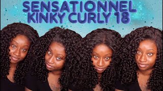 5 Styles 1 Wig! Sensationnel Kinky Curly 18