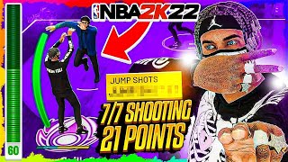 *NEW* BEST JUMPSHOT FOR LOW 3PT RATING FOR ALL BUILDS ON NBA 2K22! NEVER MISS AGAIN ON NBA 2K22!!!