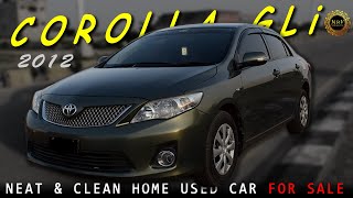 Toyota Corolla Gli 2012 Model Detailed Review - In Pakistan - Specs & Features -