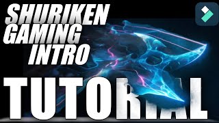 SHURIKEN GAMING Intro TUTORIAL | Wondershare | FILMORA 11 | ARZN Gaming