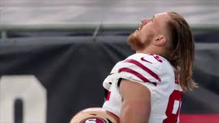 George Kittle MIC'D UP vs Patriots on National Tight End Day! NFL Week 7