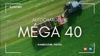 Autochargeuse Supertino MEGA 40 // valorisation des prairies #agriculture #culture #farming