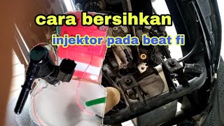 Pembersihan injektor matic honda dengan alat sederhana