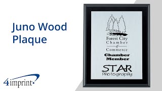 Juno Wood Plaque by 4imprint