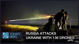 Russia attacks Ukraine with 136 drones: 51 downed, 60 disappeared from radar