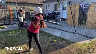 Quarantine softball drills 2 SLZ HEAT  ROCHA14U