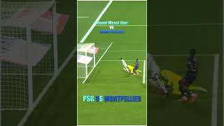 Leonel Messi Goal vs MONTPELLIER 2023 #shorts #messi #psg