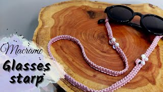 Macrame Glasses Strap DIY | Macrame Camera Strap tutorial | Easy and Cheap