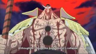 One Peice: Whitebeard's Death.wmv