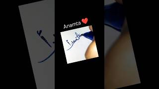 name signature #shorts #trending #signature #sign #firma #asmr