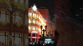 Natal no Palácio Avenida em Curitiba apresentação das luzes na capital do Paraná #palacioavenida