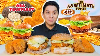 (NEW) MENU T20 A&W'TIMATE BURGER...ADA TRUFFLES WEH!..A&W..Mukbang Asmr